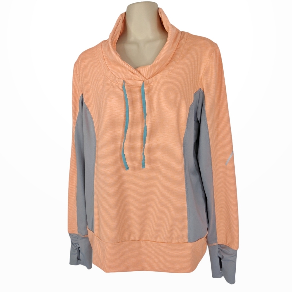 KIWI KATE Dry Wicking Athletic Outer Layer Pullover Sz L